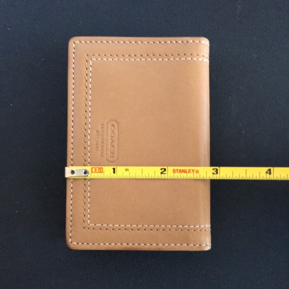 Coach Retired Leather Mini Bag With Matching Card Wallet - Picture 12 of 16